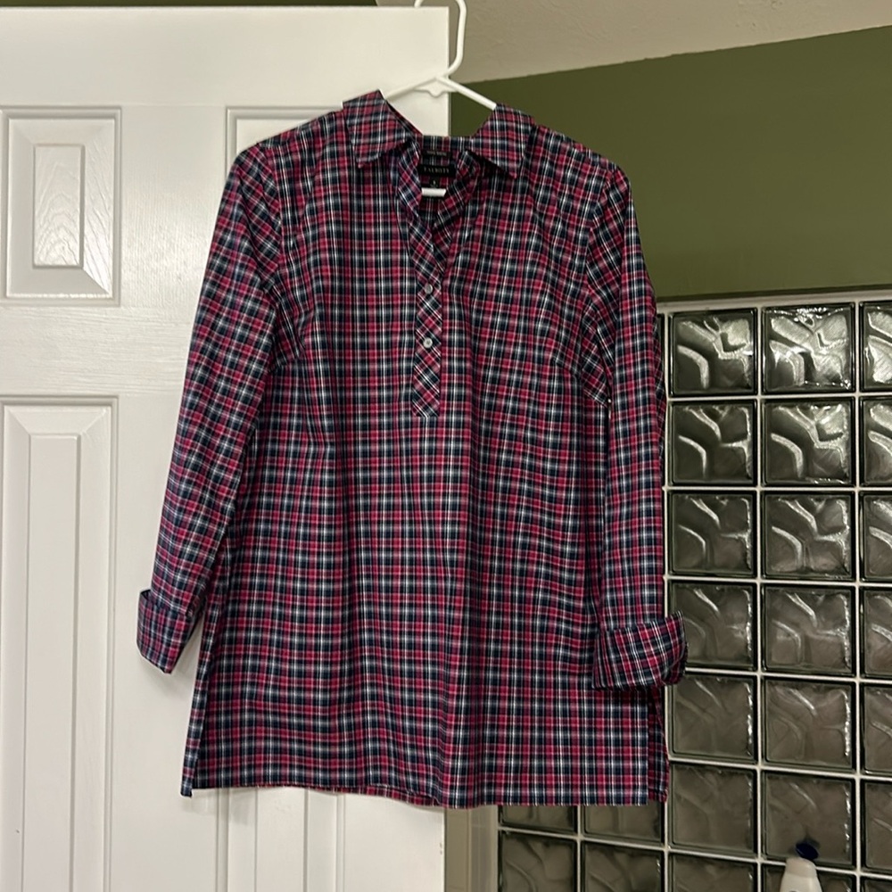 Talbots tunic popover nwt